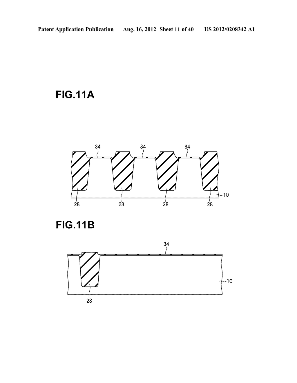 METHOD OF MANUFACTURING SEMICONDUCTOR DEVICE - diagram, schematic, and image 12