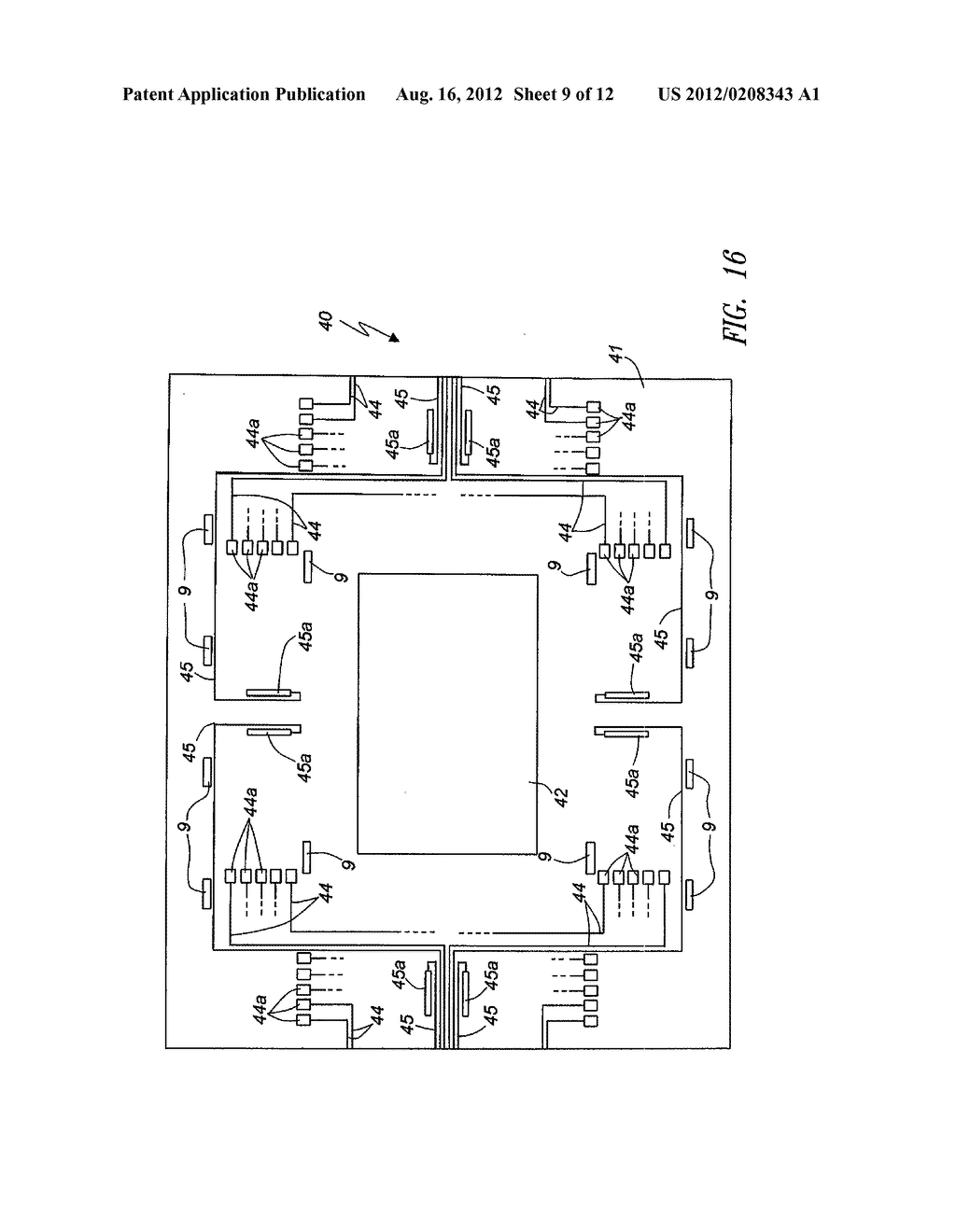 METHOD FOR MANUFACTURING A MICRO-ELECTRO-MECHANICAL DEVICE, IN PARTICULAR     AN OPTICAL MICROSWITCH, AND MICRO-ELECTRO-MECHANICAL DEVICE THUS OBTAINED - diagram, schematic, and image 10