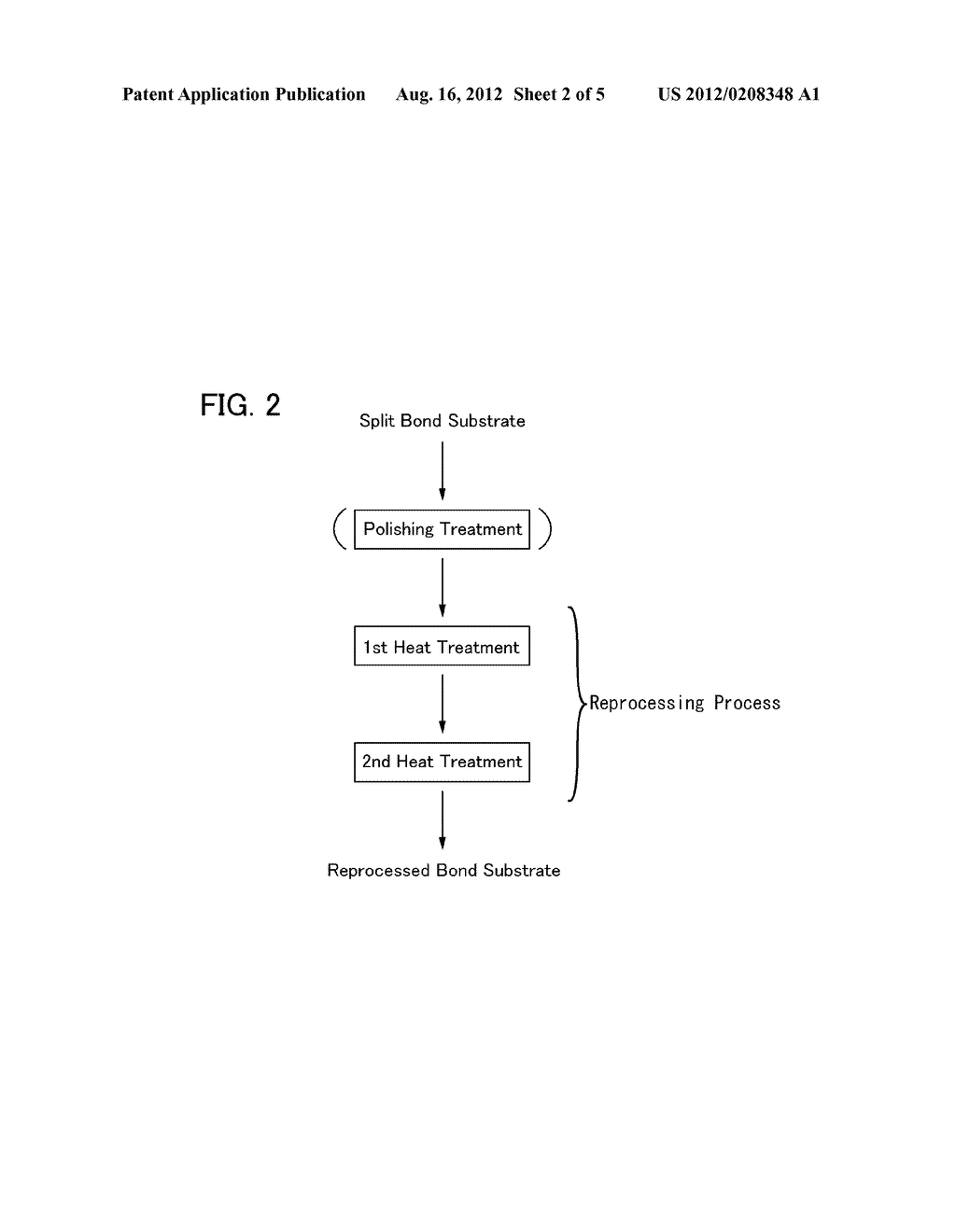 METHOD OF MANUFACTURING SOI SUBSTRATE - diagram, schematic, and image 03