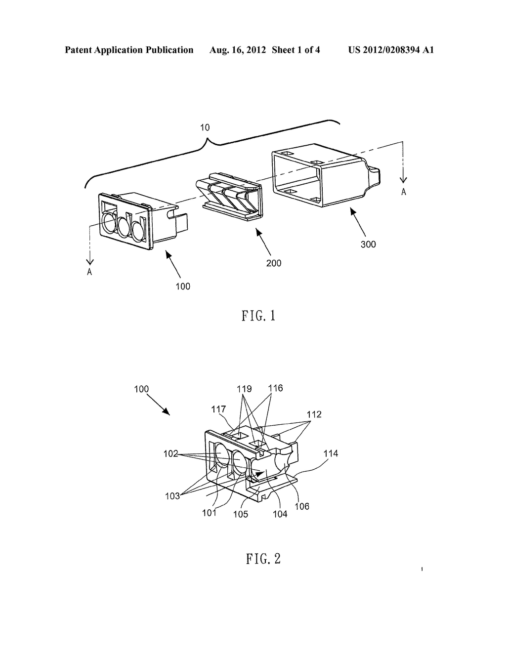 REUSABLE DOUBLE-CONTACT ELECTRICAL WIRE CONNECTOR FOR SINGLE-AND     MULTI-THREAD WIRES - diagram, schematic, and image 02