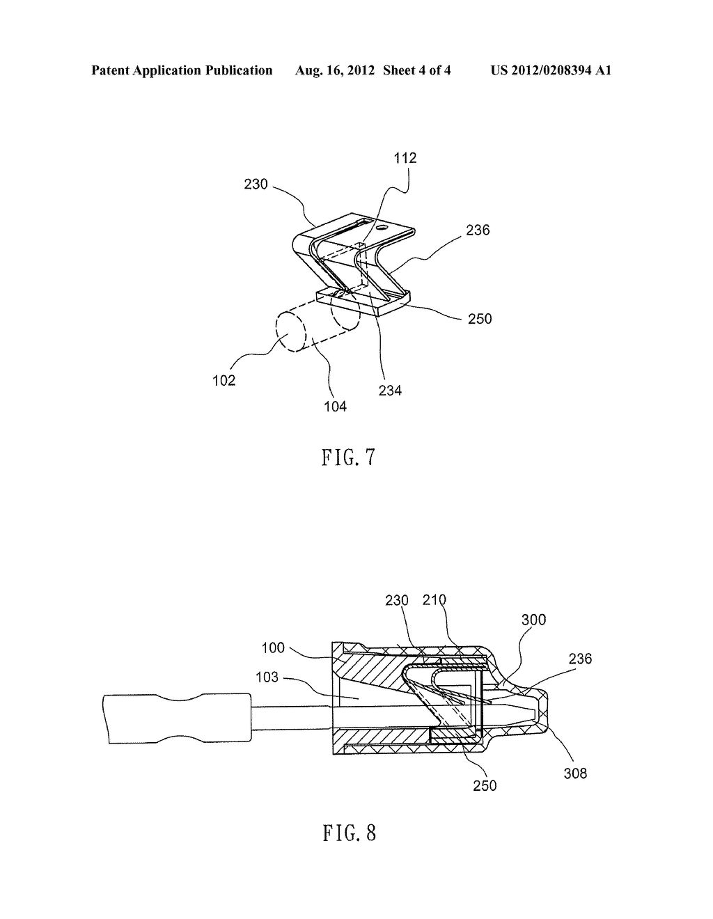 REUSABLE DOUBLE-CONTACT ELECTRICAL WIRE CONNECTOR FOR SINGLE-AND     MULTI-THREAD WIRES - diagram, schematic, and image 05