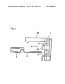 FIXING STRUCTURE OF CONNECTOR diagram and image