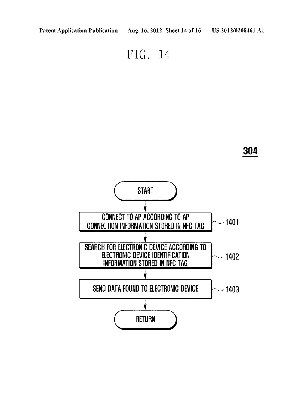 MOBILE DEVICE AND METHOD FOR PERFORMING FUNCTION BASED ON SHORT-RANGE     COMMUNICATION - diagram, schematic, and image 15