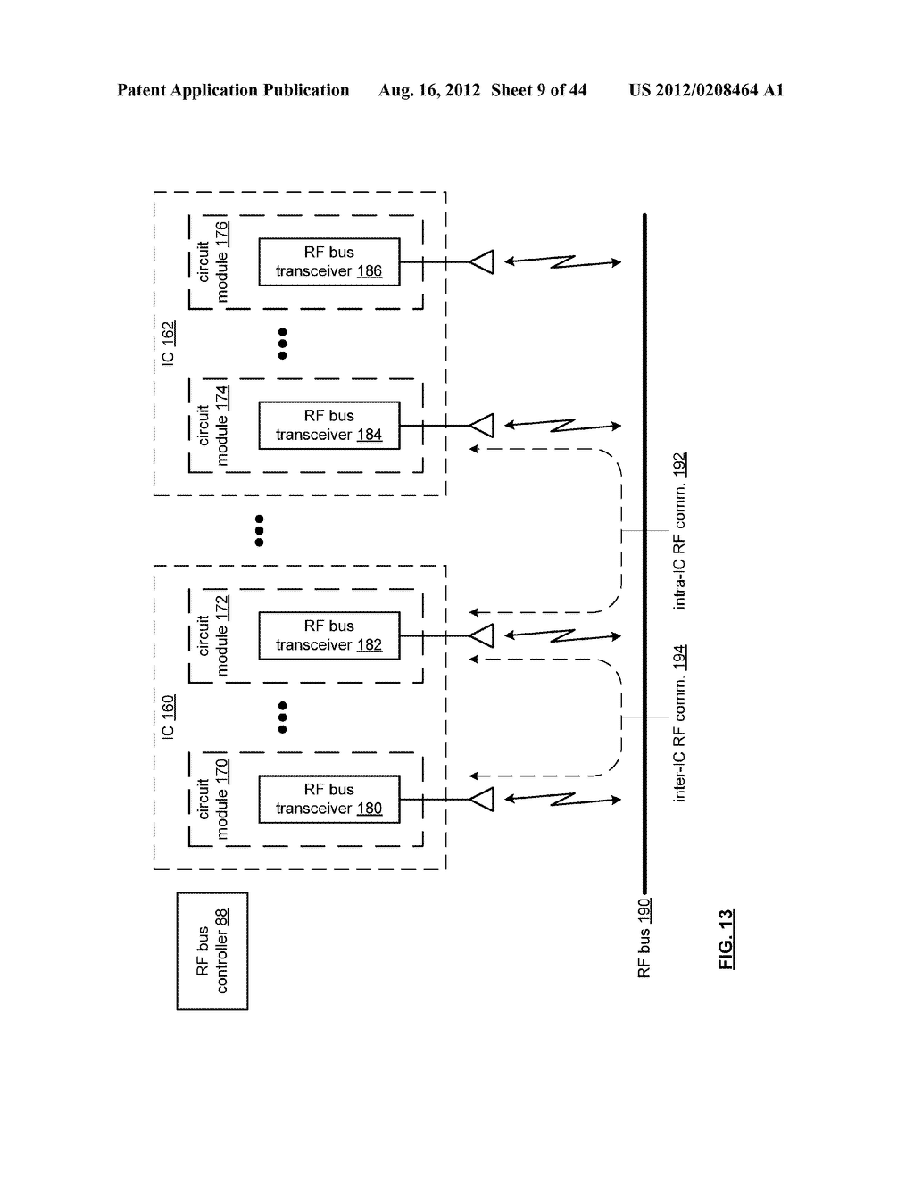 RF BUS ACCESS PROTOCOL AND TRANSCEIVER AND METHODS FOR USE THEREWITH - diagram, schematic, and image 10
