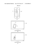 METHOD OF TRANSMITTING AND RECEIVING DATA, DISPLAY DEVICE AND MOBILE     TERMINAL USING THE SAME diagram and image