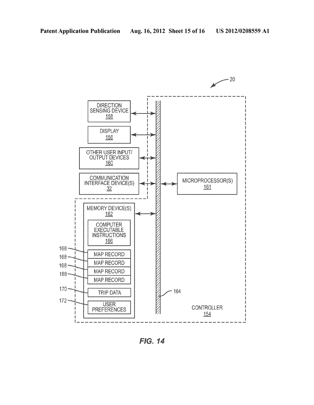 METHOD AND SYSTEM FOR OBTAINING DESTINATION INFORMATION FROM PROXIMATE     DEVICES BASED ON TIME AND HEADING INFORMATION - diagram, schematic, and image 16