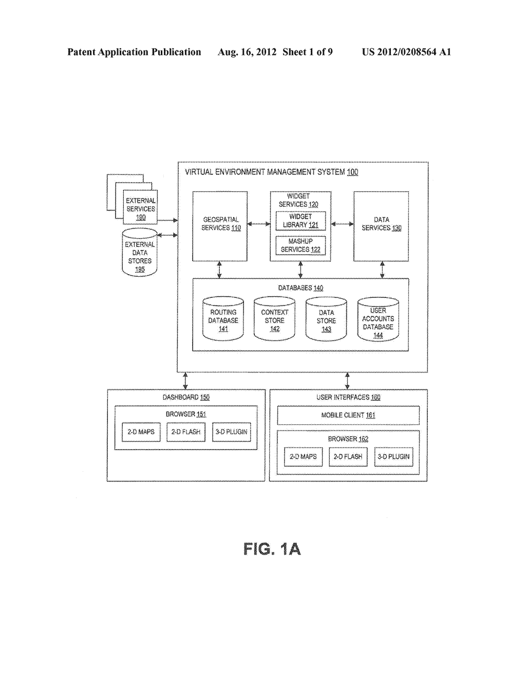 METHODS AND SYSTEMS FOR PROVIDING GEOSPATIALLY-AWARE USER-CUSTOMIZABLE     VIRTUAL ENVIRONMENTS - diagram, schematic, and image 02