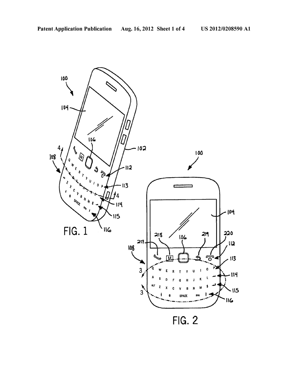 ELECTRONIC MOBILE DEVICE HAVING A KEYPAD ASSEMBLY WITH A FILM OVERLAY - diagram, schematic, and image 02