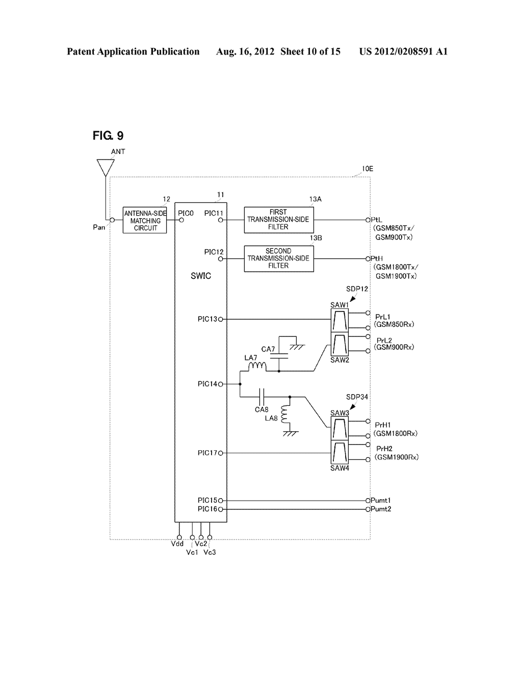 HIGH-FREQUENCY MODULE - diagram, schematic, and image 11