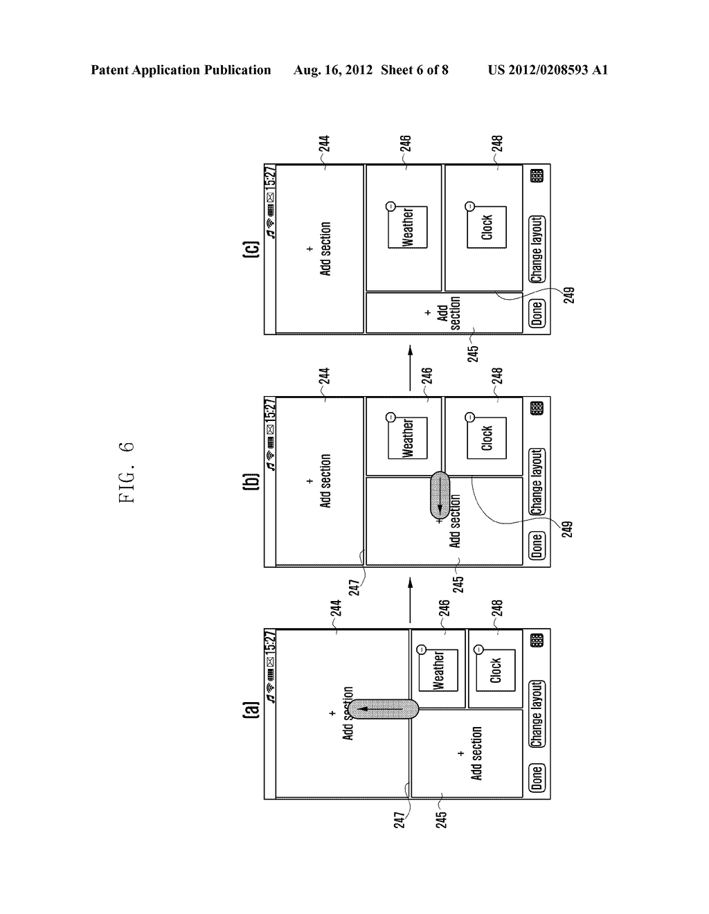 METHOD FOR CONTROLLING SCREEN OF MOBILE TERMINAL - diagram, schematic, and image 07