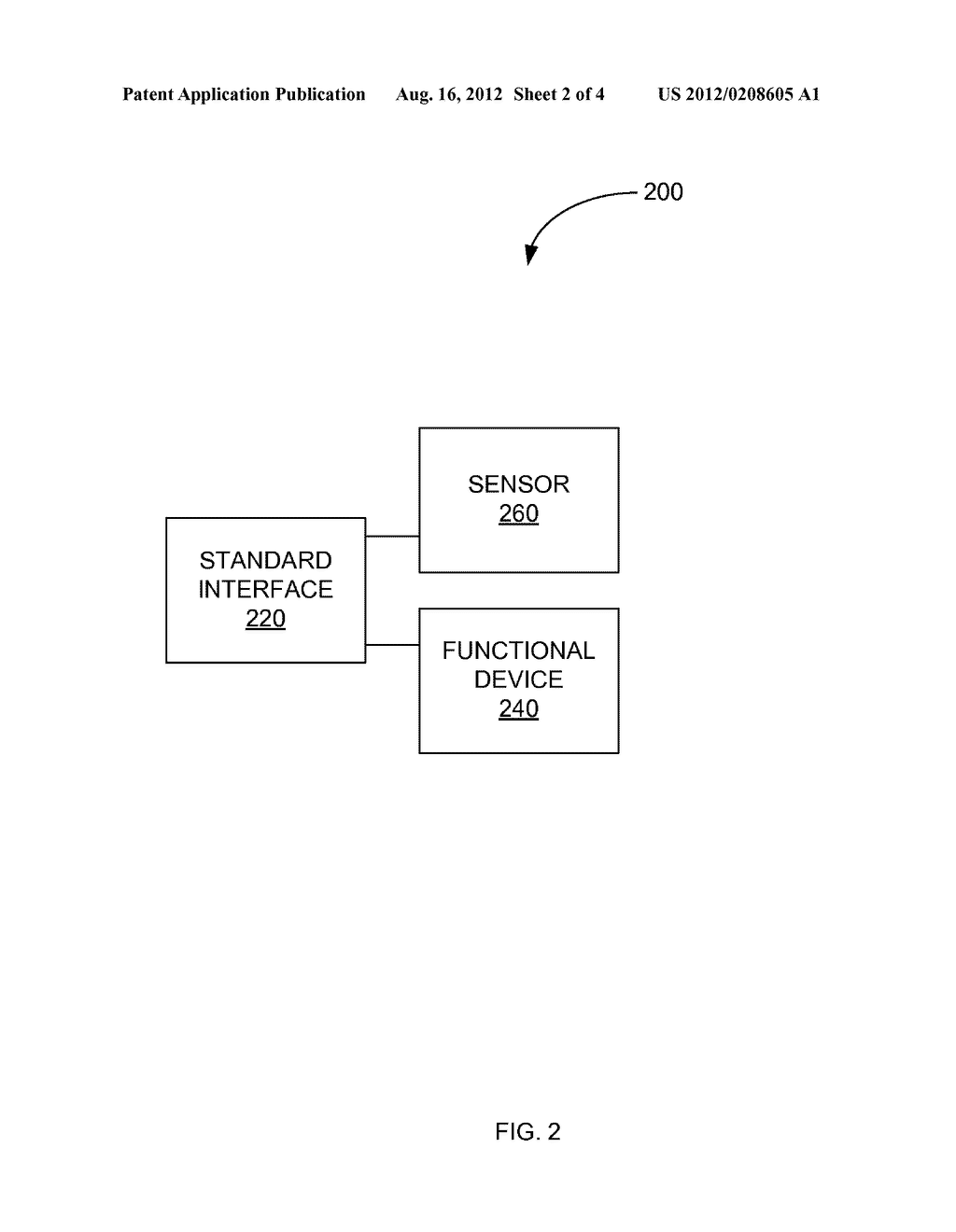 MOBILE DEVICE POWER OPTIMIZATION WITH PERIPHERAL SENSORS WITH STANDARD     INTERFACES - diagram, schematic, and image 03