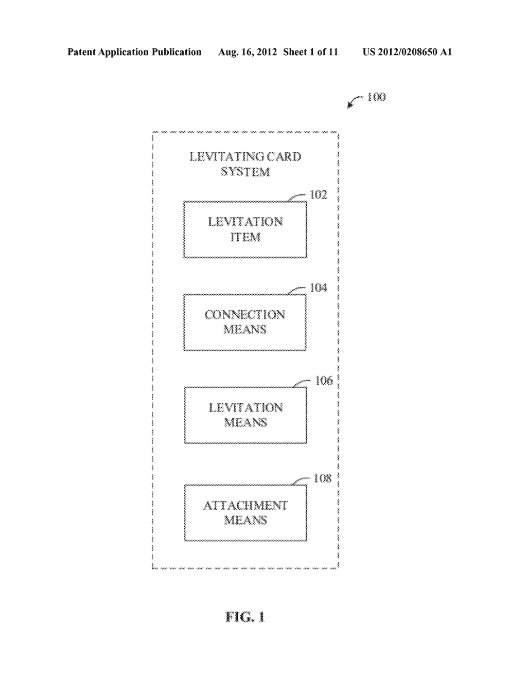 CONNECTION AND ILLUMINATION APPARATUS FOR A LEVITATING SYSTEM - diagram, schematic, and image 02