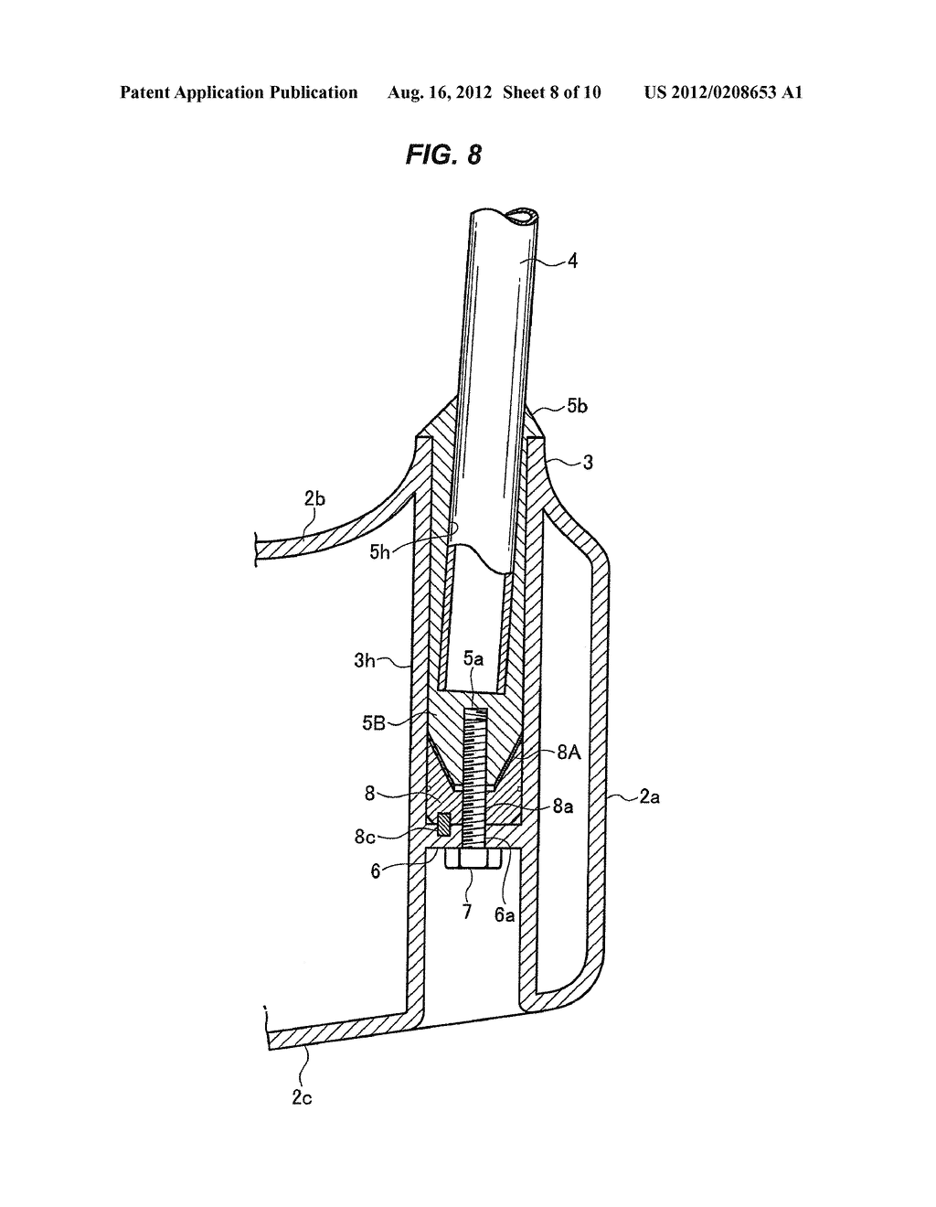 GOLF CLUB AND METHOD FOR ADJUSTING CHARACTERISTICS OF GOLF CLUB - diagram, schematic, and image 09