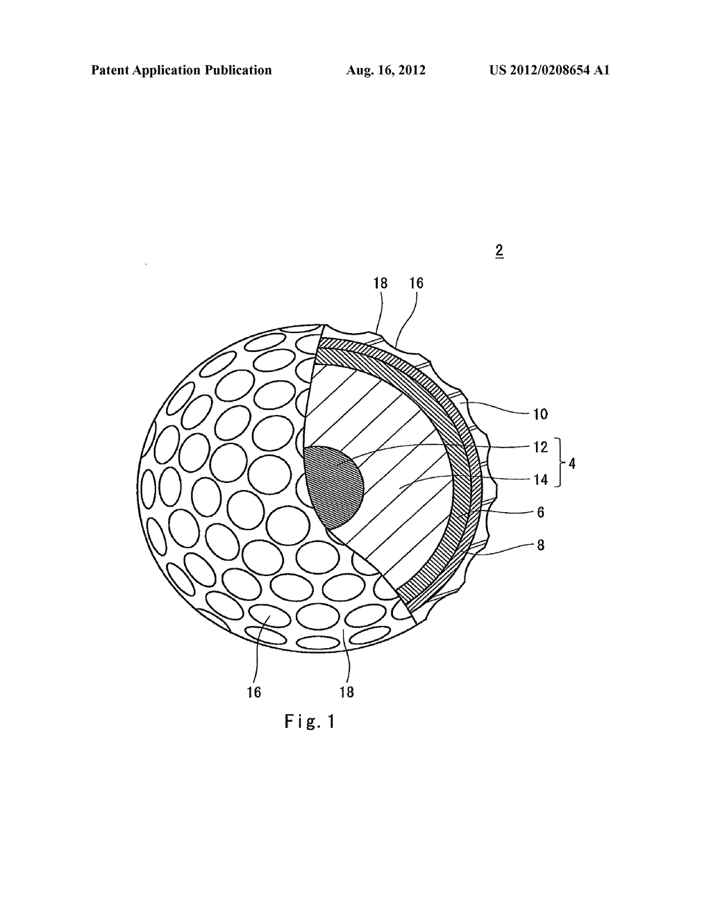 GOLF BALL - diagram, schematic, and image 02