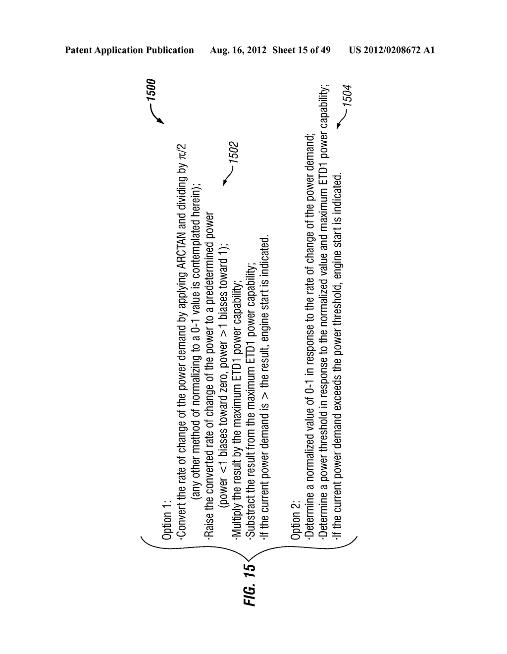 SYSTEM, METHOD, AND APPARATUS FOR CONTROLLING POWER OUTPUT DISTRIBUTION IN     A HYBRID POWER TRAIN - diagram, schematic, and image 16