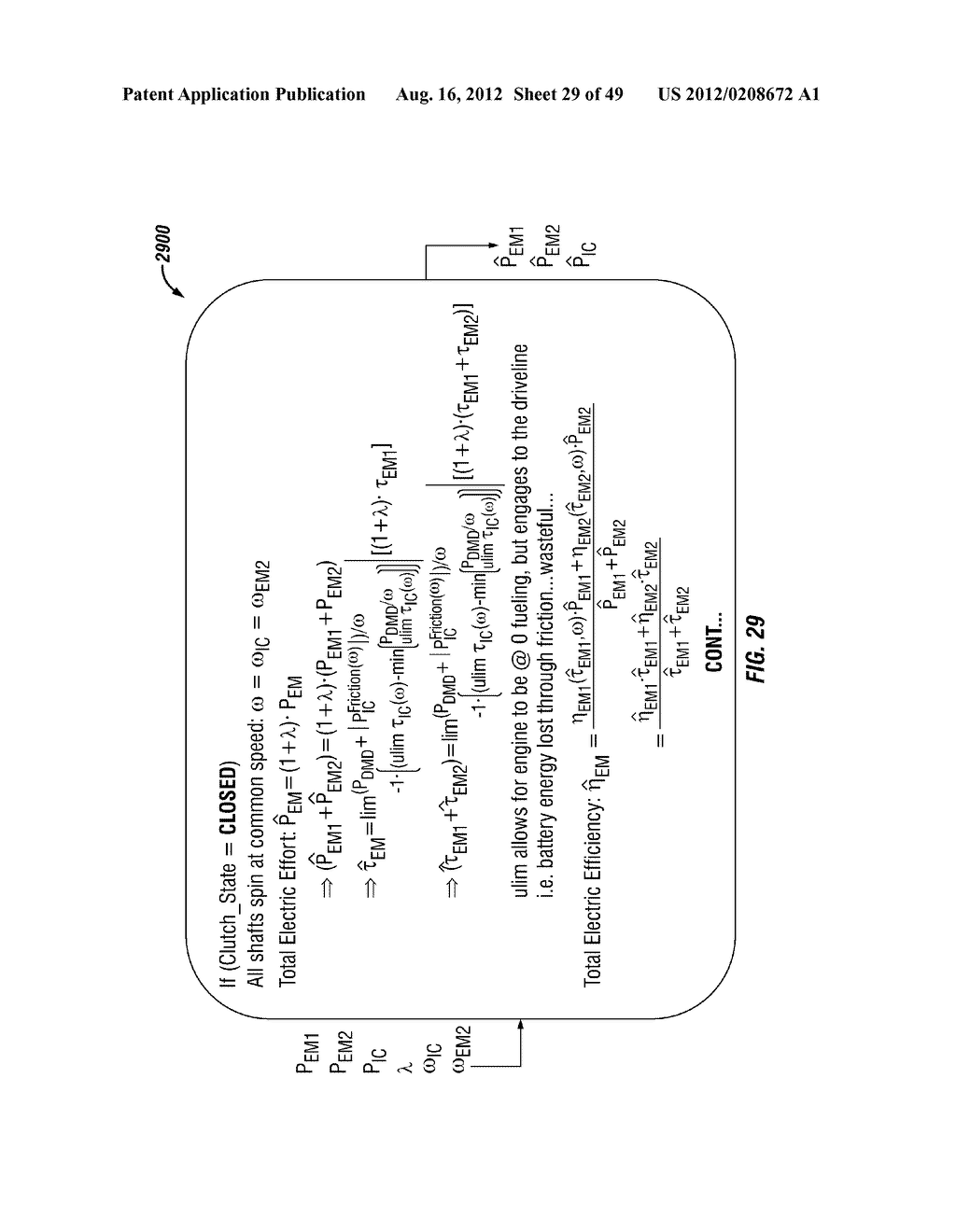 SYSTEM, METHOD, AND APPARATUS FOR CONTROLLING POWER OUTPUT DISTRIBUTION IN     A HYBRID POWER TRAIN - diagram, schematic, and image 30