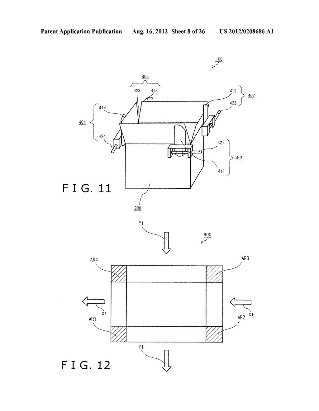 CARDBOARD BOX ASSEMBLY APPARATUS - diagram, schematic, and image 09