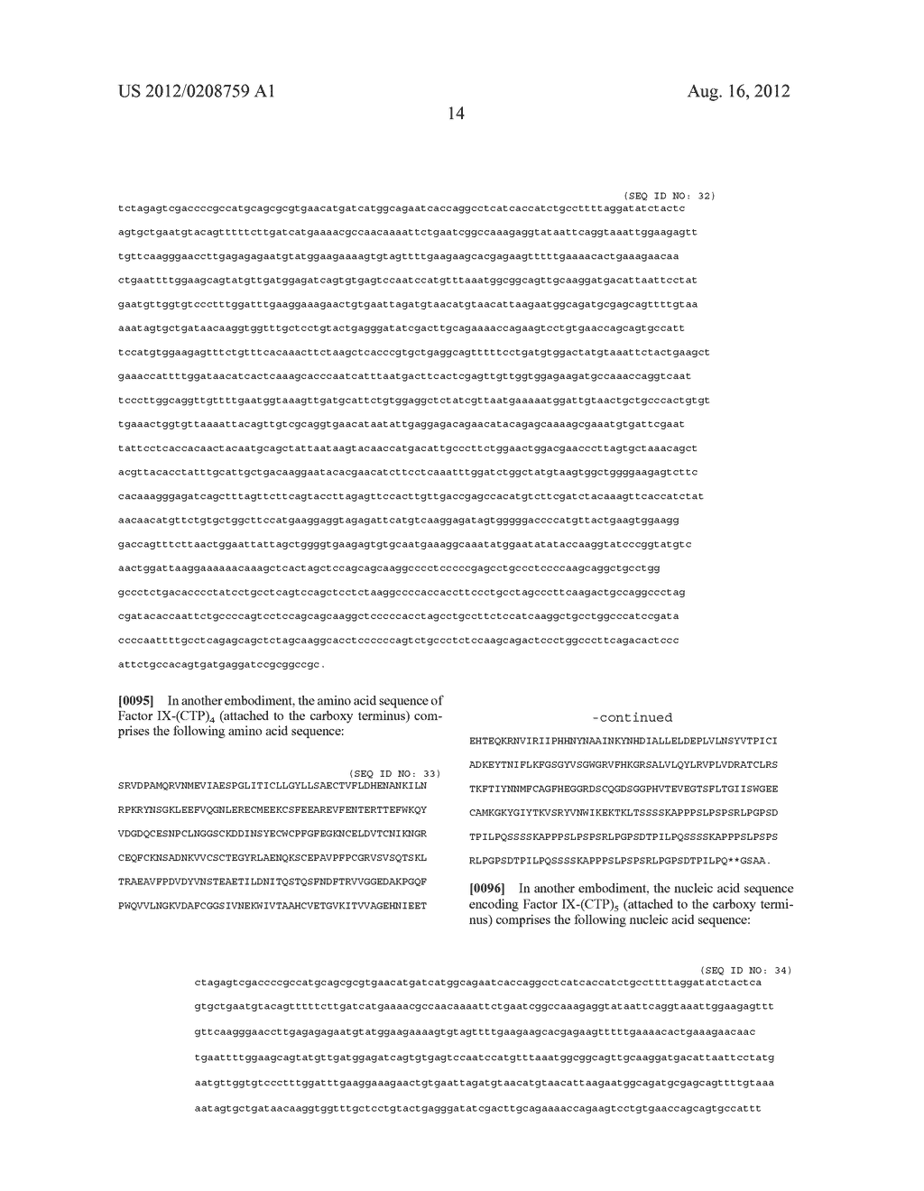 LONG-ACTING COAGULATION FACTORS AND METHODS OF PRODUCING SAME - diagram, schematic, and image 38