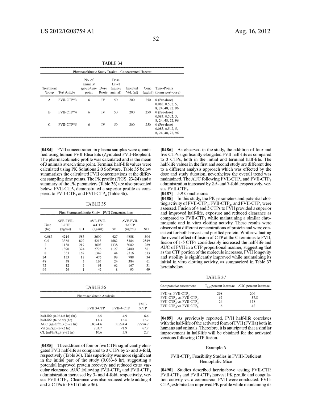 LONG-ACTING COAGULATION FACTORS AND METHODS OF PRODUCING SAME - diagram, schematic, and image 76