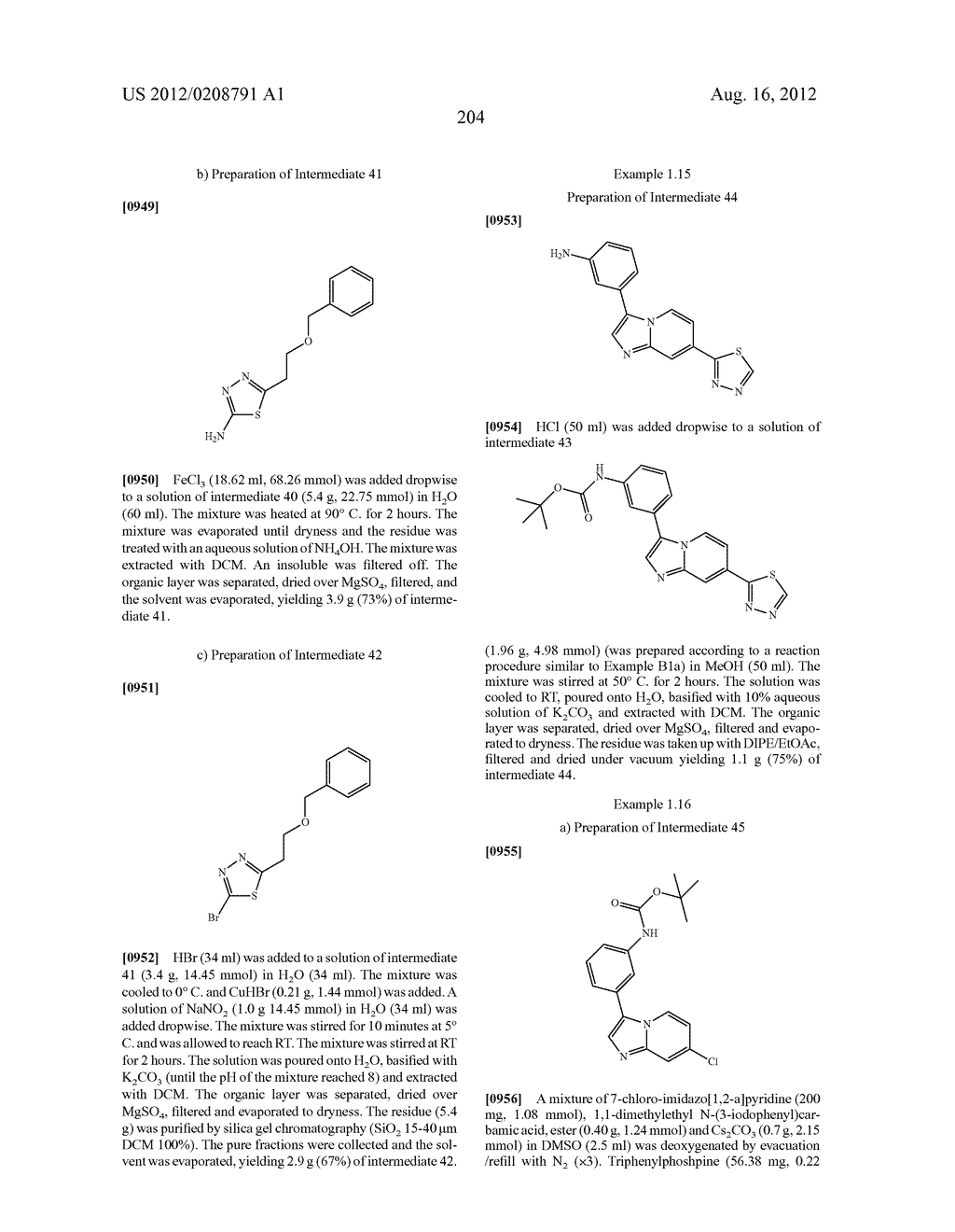 IMIDAZOPYRIDINE DERIVATIVES AS INHIBITORS OF RECEPTOR TYROSINE KINASES - diagram, schematic, and image 205