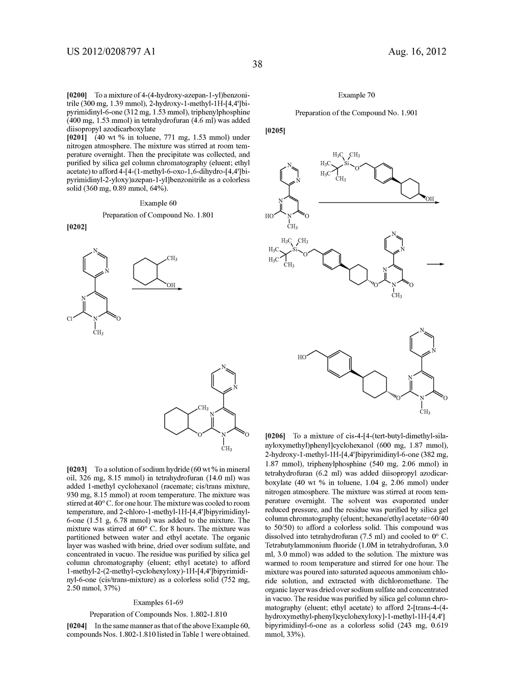 PYRIMIDONE DERIVATIVES - diagram, schematic, and image 39