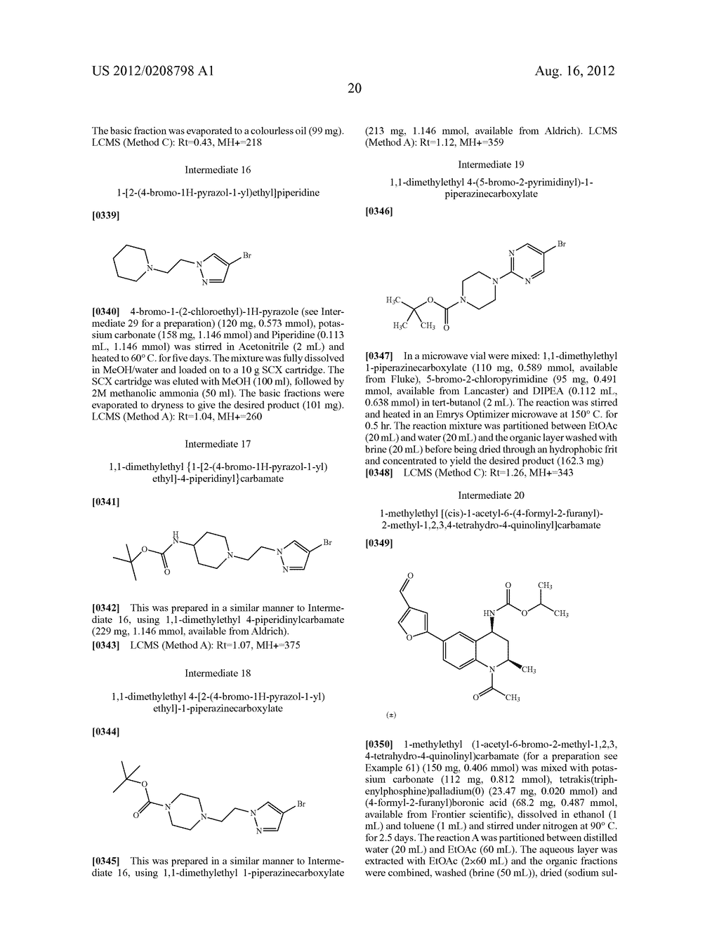 Tetrahydroquinoline Derivatives And Their Pharmaceutical Use - diagram, schematic, and image 21