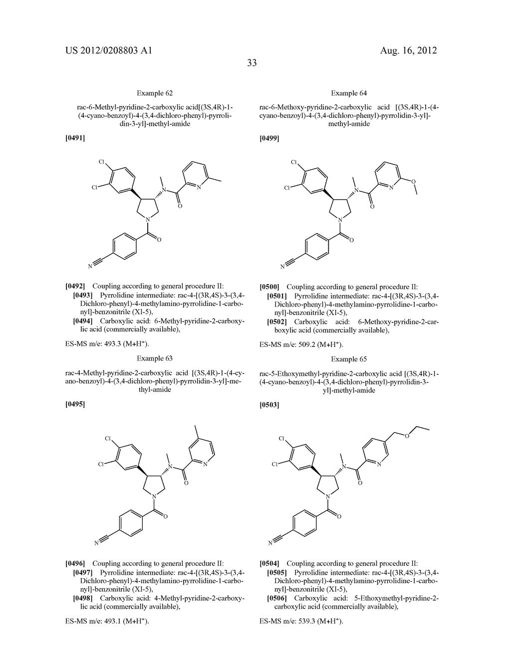 PYRROLIDINE DERIVATIVES AS NK2 RECEPTOR ANTAGONISTS - diagram, schematic, and image 34