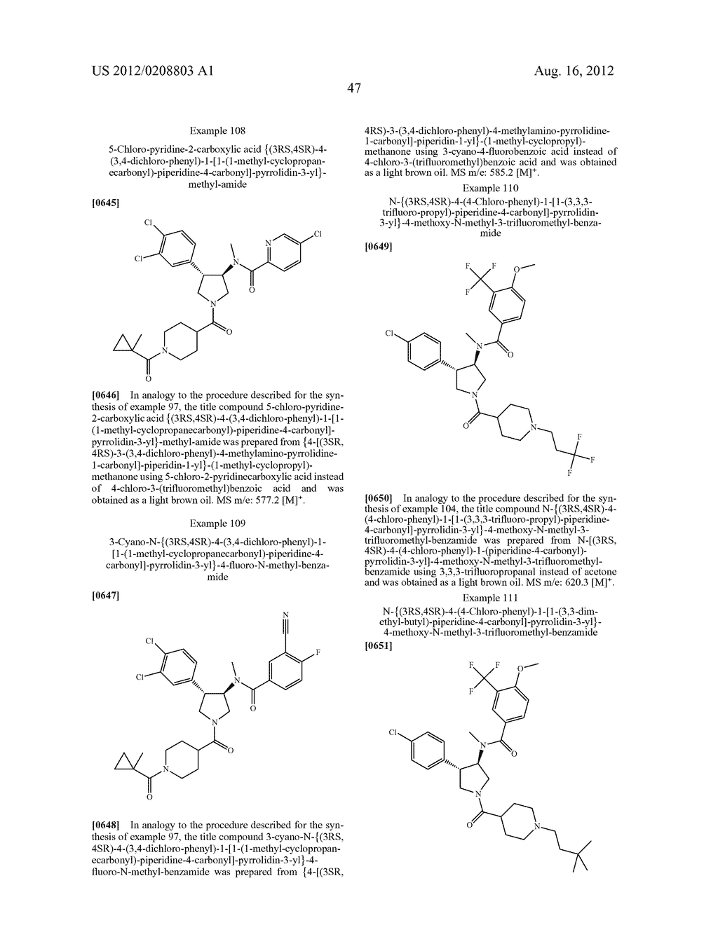 PYRROLIDINE DERIVATIVES AS NK2 RECEPTOR ANTAGONISTS - diagram, schematic, and image 48