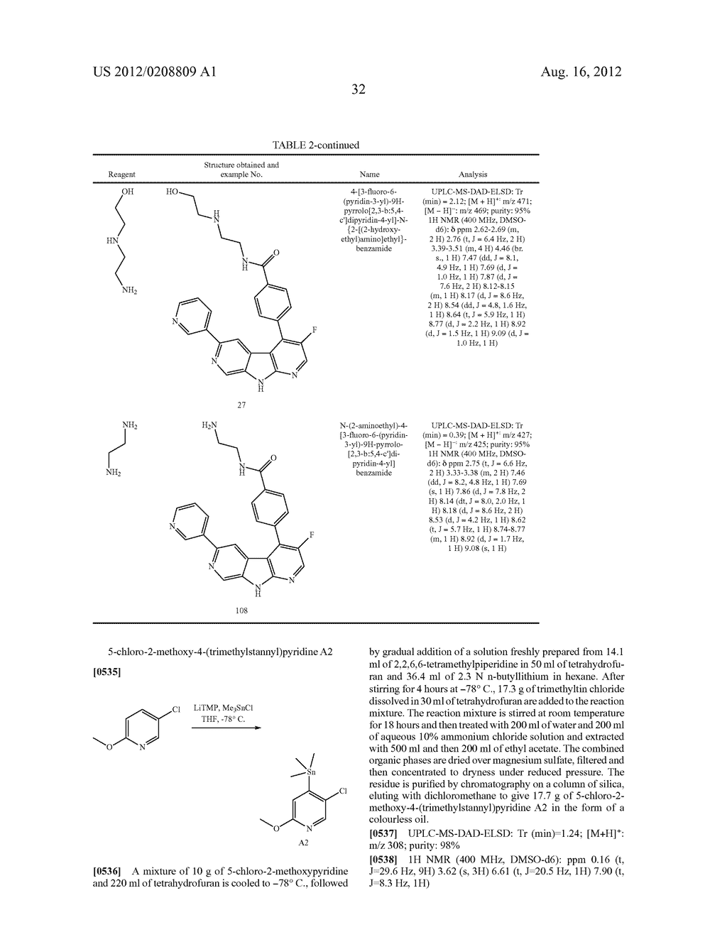 9H-PYRROLO[2,3-B: 5,4-C'] DIPYRIDINE AZACARBOLINE DERIVATIVES, PREPARATION     THEREOF, AND THERAPEUTIC USE THEREOF - diagram, schematic, and image 33
