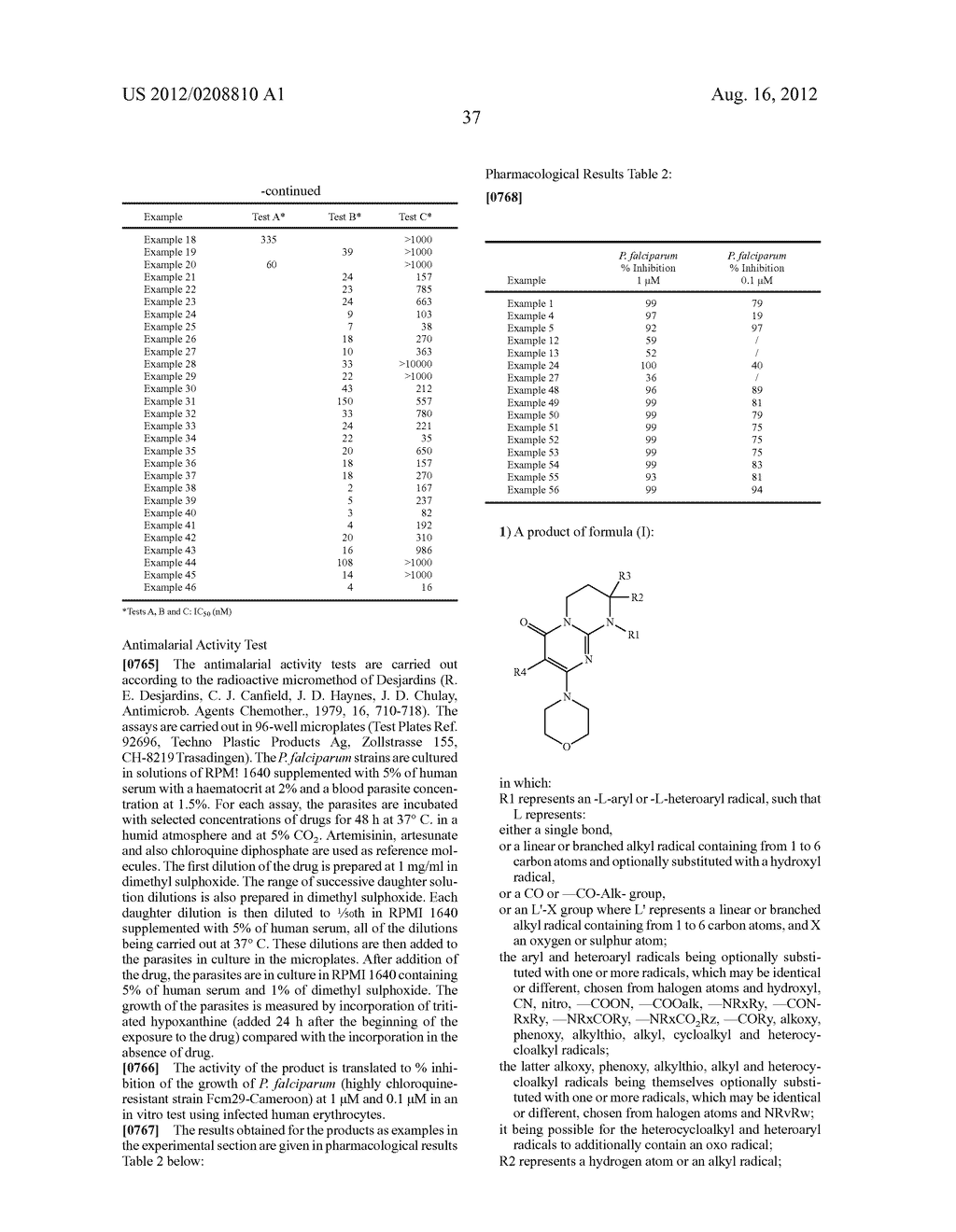 NOVEL 1,2,3,4-TETRAHYDRO-PYRIMIDO(1,2-A)PYRIMIDIN-6-ONE DERIVATIVES,     PREPARATION THEREOF, AND PHARMACEUTICAL USE THEREOF - diagram, schematic, and image 38