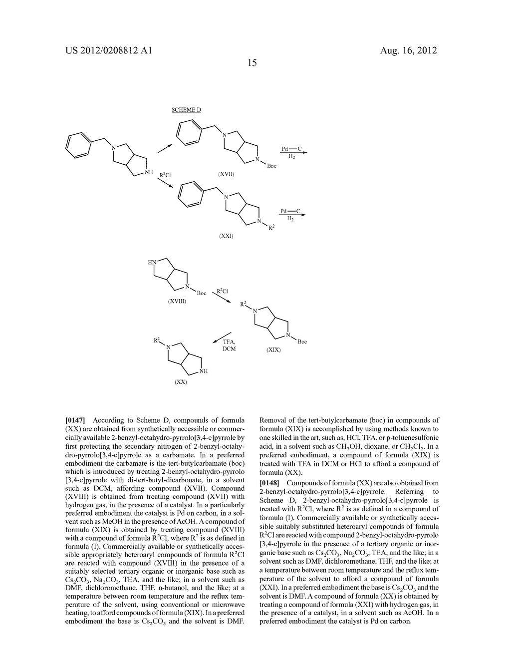 DISUBSTITUTED OCTAHYDROPYRROLO[3,4-c]PYRROLES AS OREXIN RECEPTOR     MODULATORS - diagram, schematic, and image 17