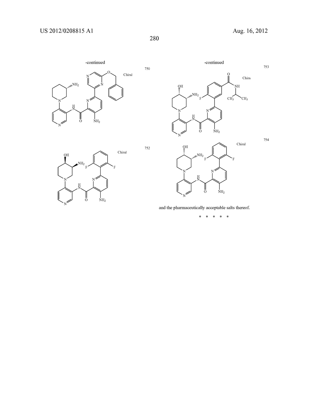 PIM KINASE INHIBITORS AND METHODS OF THEIR USE - diagram, schematic, and image 281