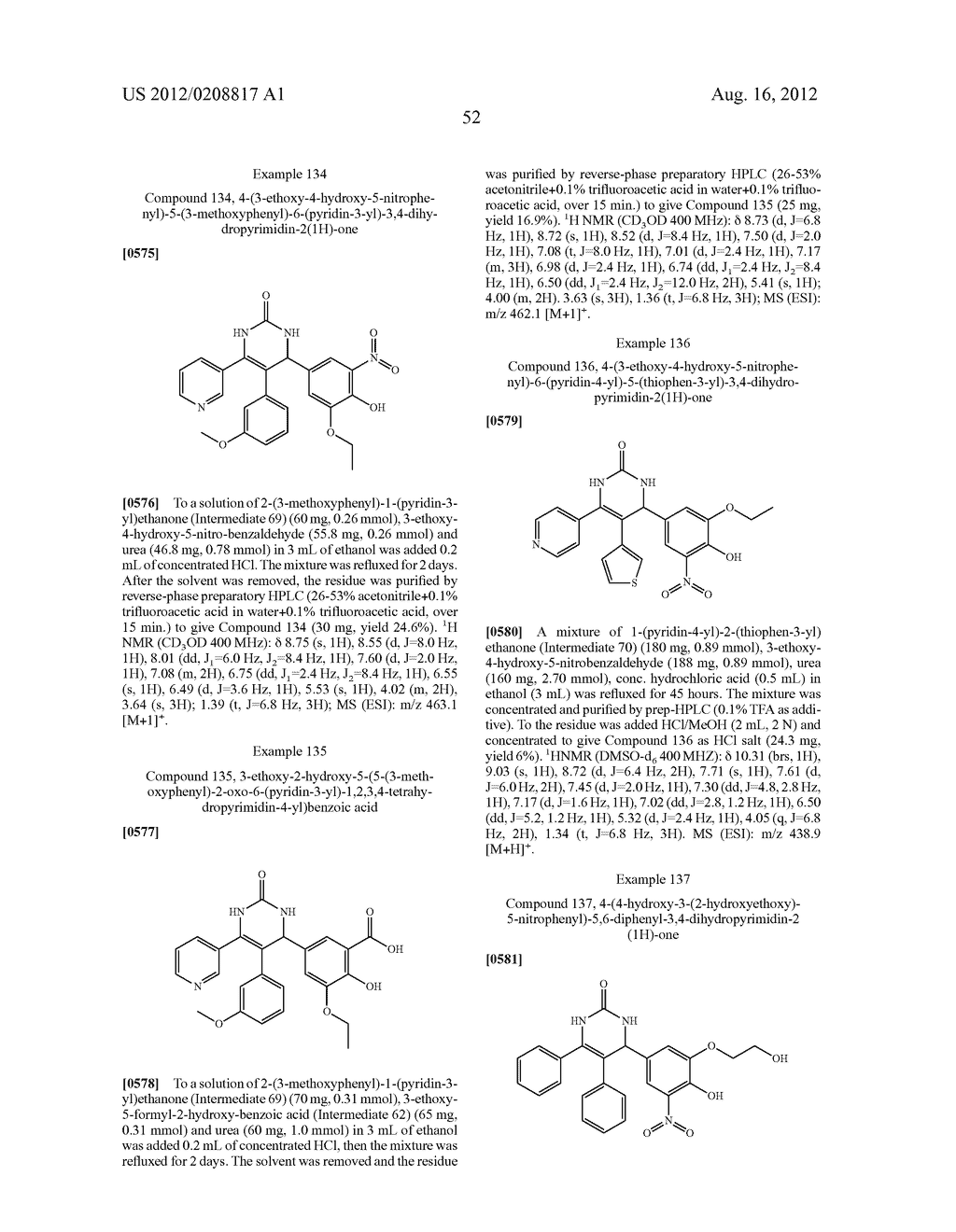 Novel Dihydropyrimidin-2(1H)-one Compounds as S-Nitrosoglutathione     Reductase Inhibitors - diagram, schematic, and image 53