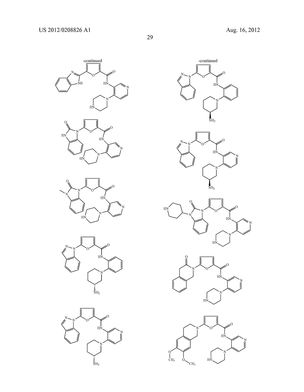 HETEROCYCLIC AMIDE COMPOUNDS AS PROTEIN KINASE INHIBITORS - diagram, schematic, and image 30