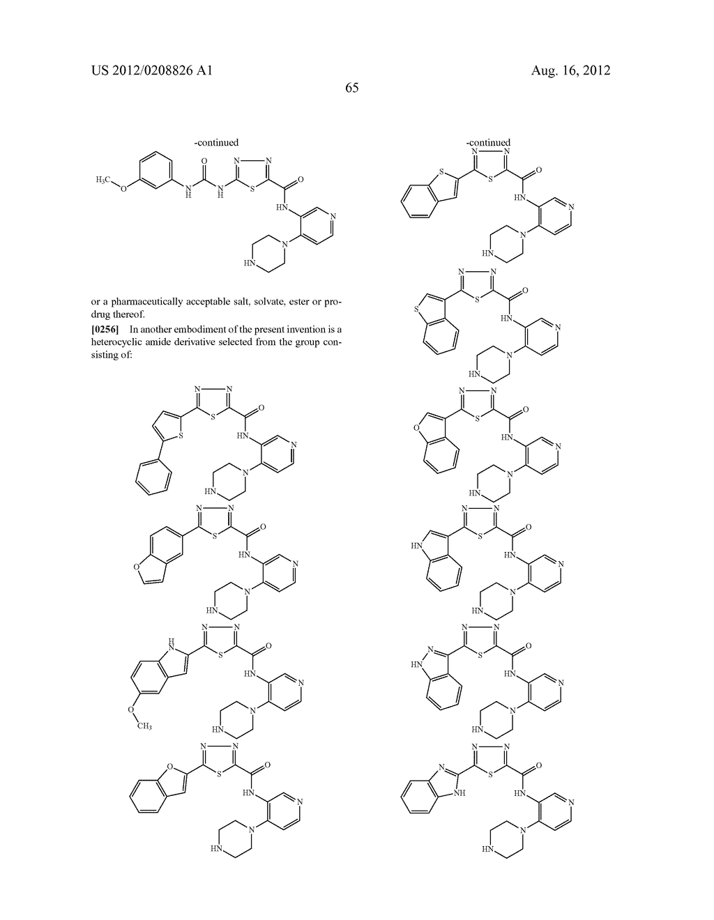 HETEROCYCLIC AMIDE COMPOUNDS AS PROTEIN KINASE INHIBITORS - diagram, schematic, and image 66