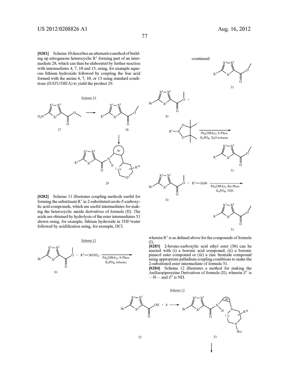 HETEROCYCLIC AMIDE COMPOUNDS AS PROTEIN KINASE INHIBITORS - diagram, schematic, and image 78