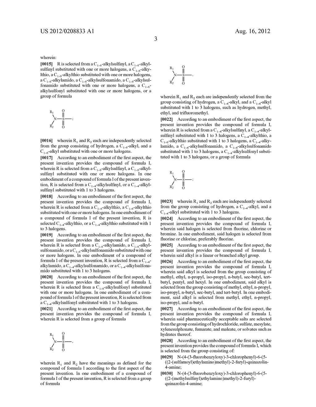 4-(Substituted Anilino)-Quinazoline Derivatives Useful as Tyrosine Kinase     Inhibitors - diagram, schematic, and image 04