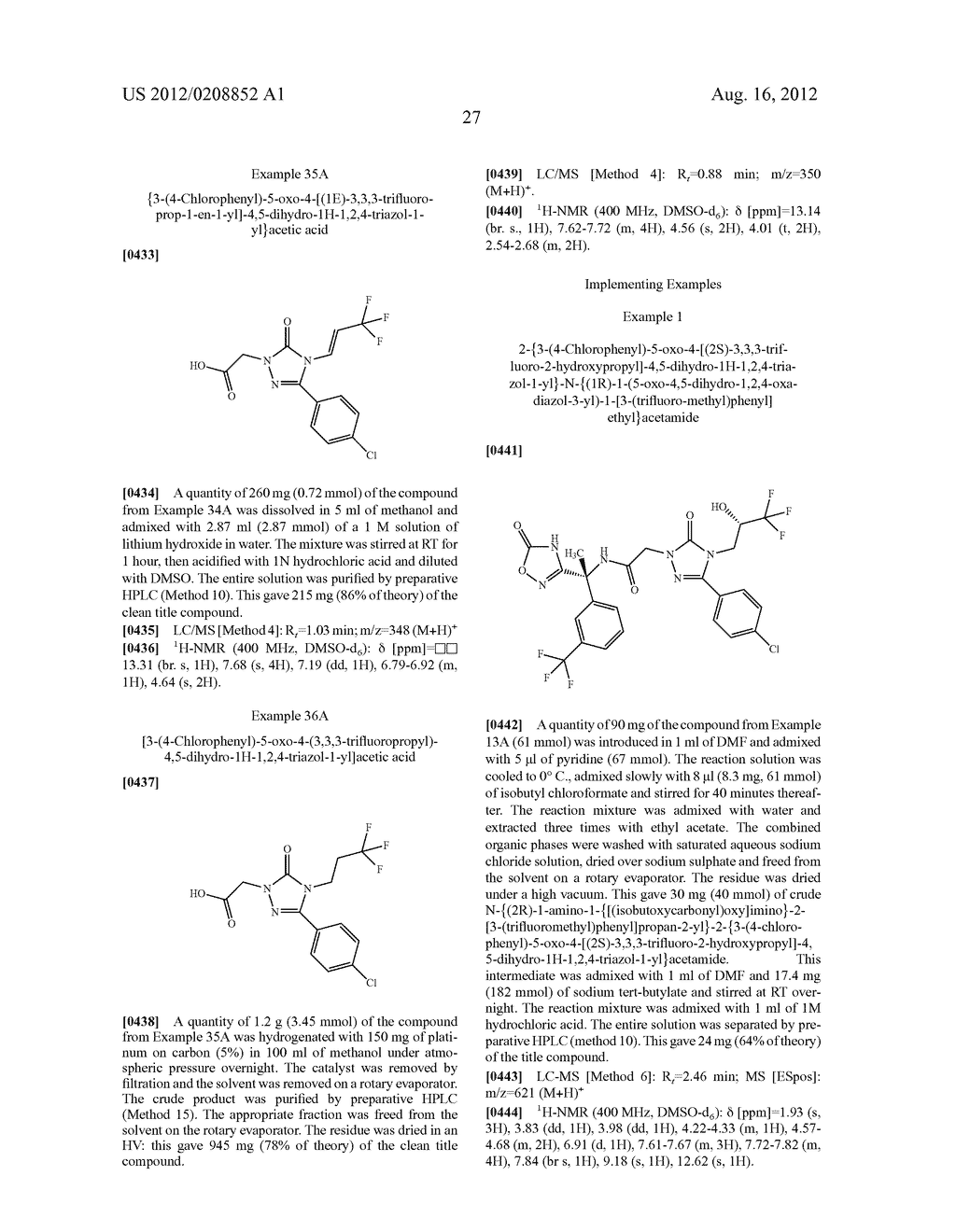 Heterocyclic-substituted 2-acetamido-5-aryl-1,2,4-triazolones and use     thereof - diagram, schematic, and image 28