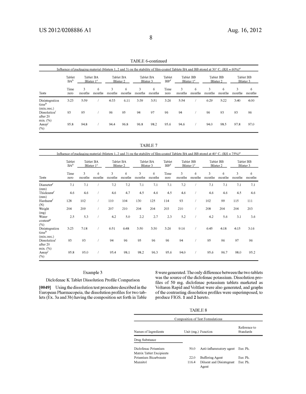 Moisture Resistant Container Systems for Rapidly Bioavailable Dosage Forms - diagram, schematic, and image 15