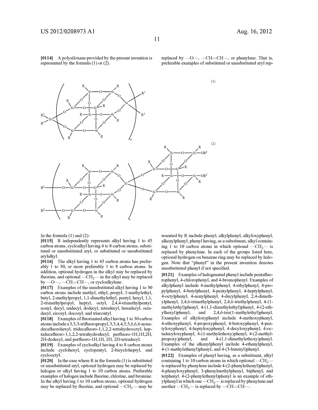 POLYSILOXANE COMPOUND AND METHOD OF PRODUCING THE SAME - diagram, schematic, and image 12