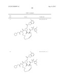 NOVEL MACROCYCLIC INHIBITORS OF HEPATITIS C VIRUS REPLICATION diagram and image