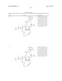 NOVEL MACROCYCLIC INHIBITORS OF HEPATITIS C VIRUS REPLICATION diagram and image