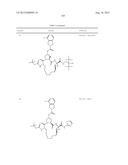 NOVEL MACROCYCLIC INHIBITORS OF HEPATITIS C VIRUS REPLICATION diagram and image