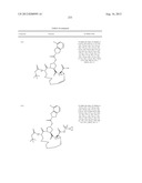 NOVEL MACROCYCLIC INHIBITORS OF HEPATITIS C VIRUS REPLICATION diagram and image