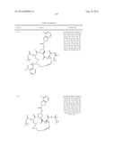 NOVEL MACROCYCLIC INHIBITORS OF HEPATITIS C VIRUS REPLICATION diagram and image