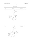 NOVEL MACROCYCLIC INHIBITORS OF HEPATITIS C VIRUS REPLICATION diagram and image