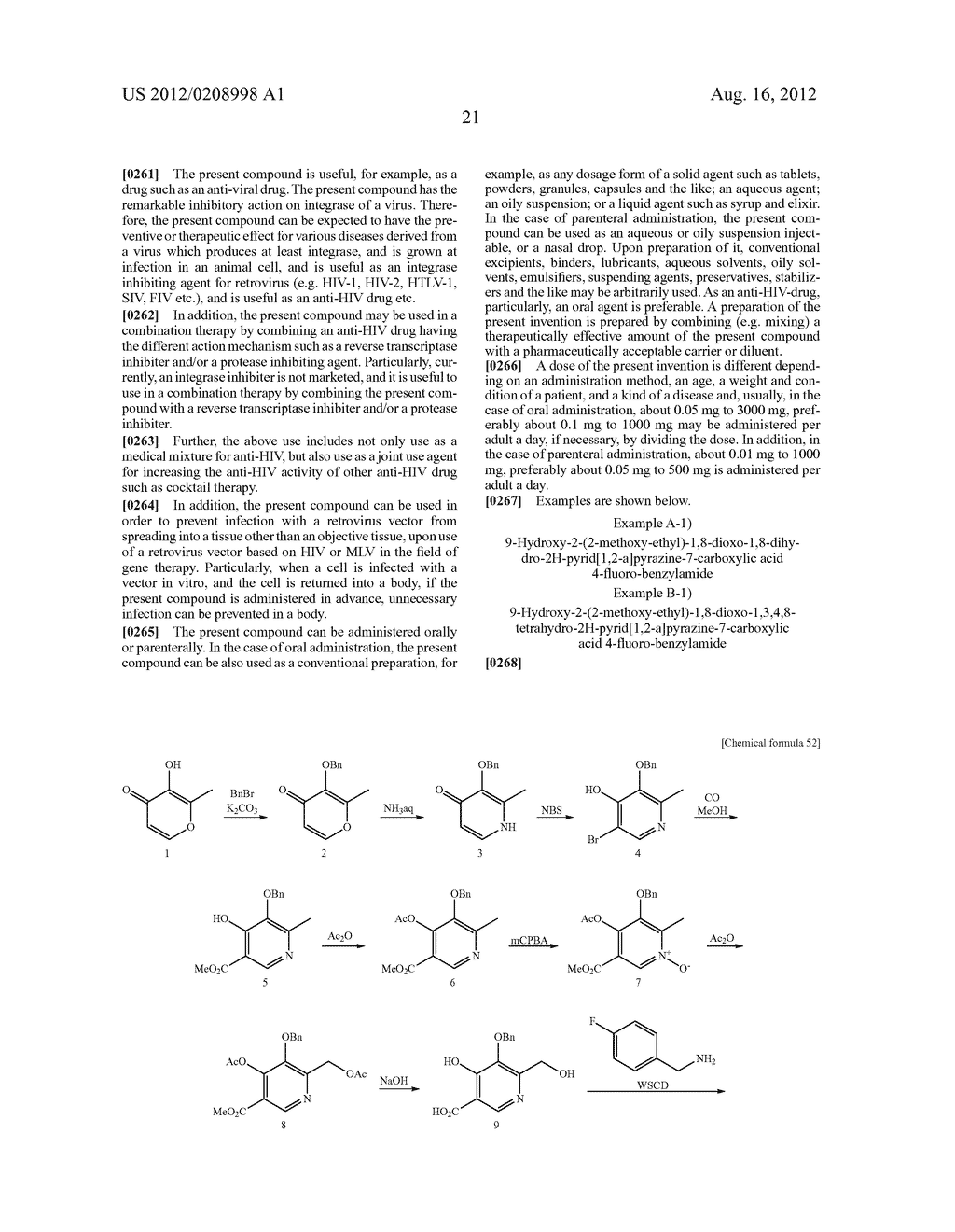 POLYCYCLIC CARBAMOYLPYRIDONE DERIVATIVE HAVING HIV INTEGRASE INHIBITORY     ACTIVITY - diagram, schematic, and image 22