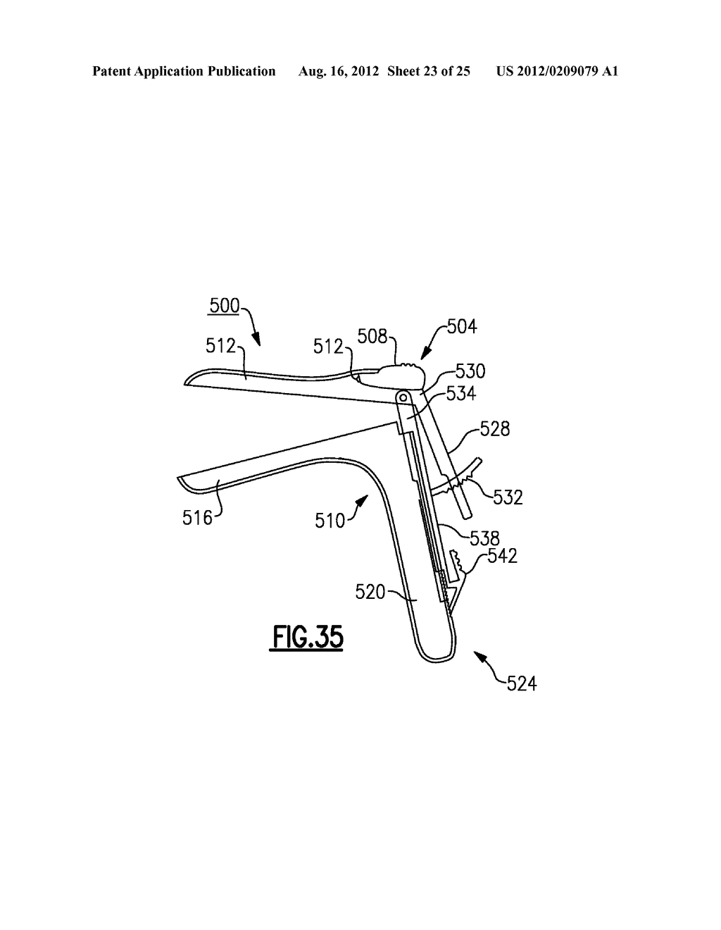 VAGINAL SPECULUM APPARATUS - diagram, schematic, and image 24