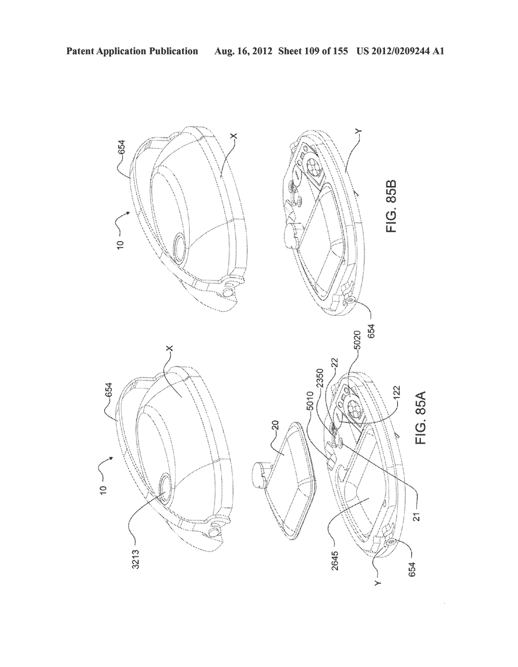 ADHESIVE AND PERIPHERAL SYSTEMS AND METHODS FOR MEDICAL DEVICES - diagram, schematic, and image 110