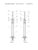 Safe Disposable Injector with Changeable and Automatically Retractable     Needle diagram and image